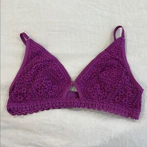 Purple Lace Bralette